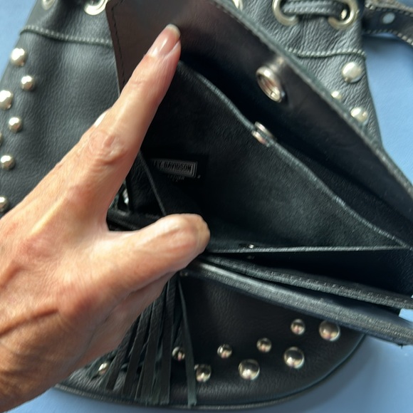 Leather Harley bag and wallet - Picture 6 of 7